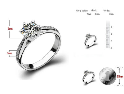 Lia Love – Silberring mit Stein