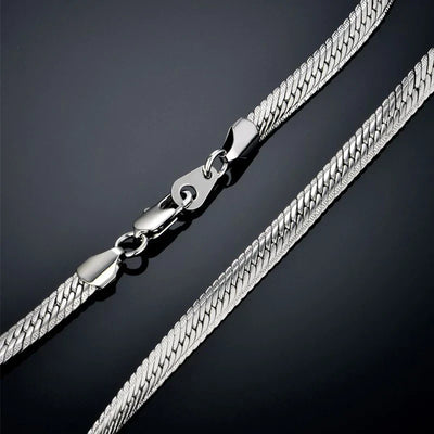 Hip Hop Goldkette für Herren – 8mm Curb Design