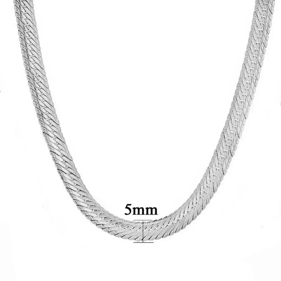Hip Hop Goldkette für Herren – 8mm Curb Design