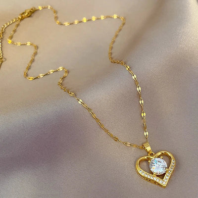 Timeless Love – Herz-Halskette