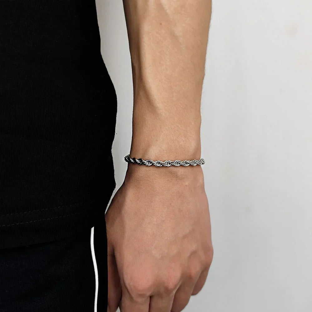 Klassisches geflochtenes Armband in Gold