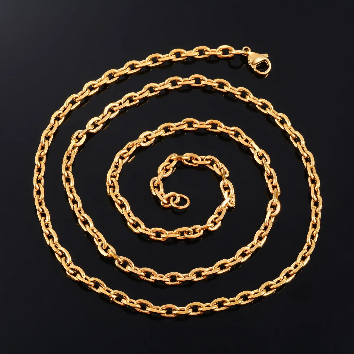 Elegante Goldene Halskette